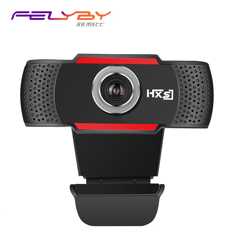 

FELYBY Webcam S30 HD 720P built-in 10 m sound-absorbing microphone, high-definition web camera Compatible with USB2.0.