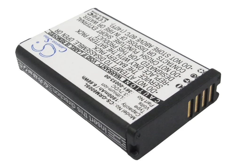 

Wholesale GPS Navigator Battery For GARMIN Alpha 100 handheld Montana 600 600T 600t-Camo 650 650T Monterra (P/N 361-00053-00)