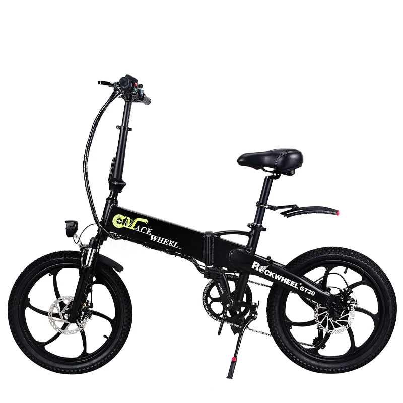 Sale Electric bicycle aluminum alloy 20 inch 48V10AH moped folding lithium hidden battery 1