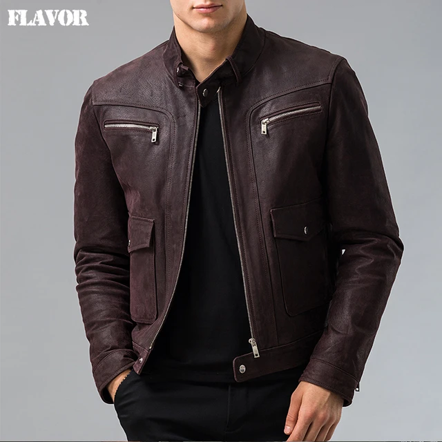 Blouson cuir homme 6xl new arrivals