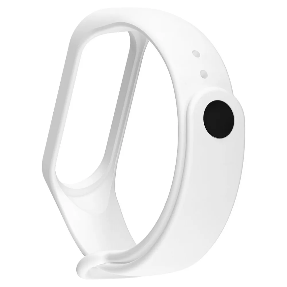 

Solid Color Wristband Wrist Strap Bracelet With Secure Faster Smart Watch Accessories for Xiaomi Band 3 Bracelet Replacement