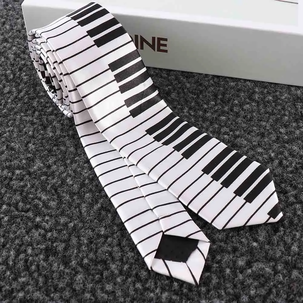 skinny piano tie