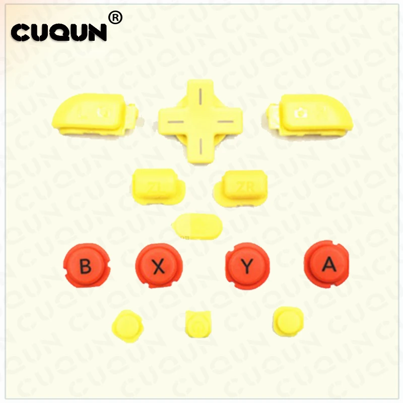 

Original NEW PikaChuYellow Buttons Set For new 3DS XL Console Include 13 Parts