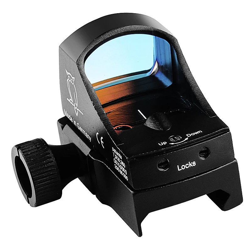Escopo para Airsoft Caça Vista Tactical Dot Riflescope Reflex Holográfica Sight Auto Brilho Mira Laser Doc Red 9 Caça doc vista tactical red dot riflescope