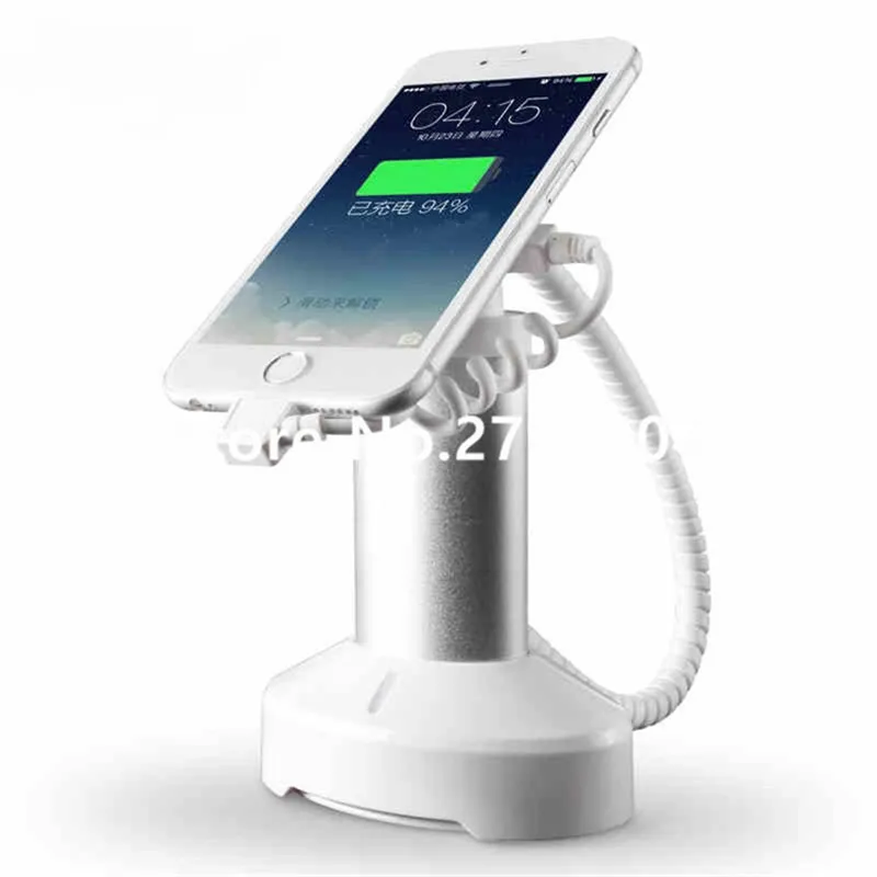 

10X Recoil Lanyard Desktop Security Display Alarm Holder Stand for Cell phone