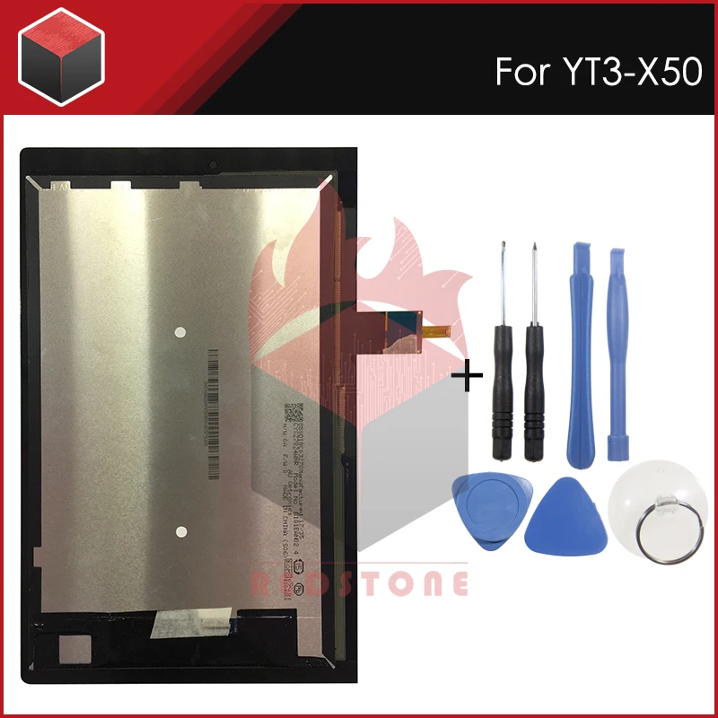 

10" inch lcd with touch For Lenovo YOGA Tab 3 YT3-X50F YT3-X50 YT3-X50M 10.1 LCD Display + Touch Screen Digitizer Glass tools
