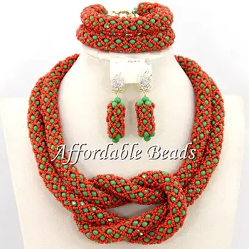 

Fashion Bridal Indian Jewelry Set Pretty African Fashion Jewelry Sets New Arrival Free Shipping BN215