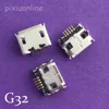 10pcs G32Y Micro USB 5pin Long Pin Jack Female Socket Connector OX Horn Curly Mouth Free Shipping Russia ► Photo 1/6