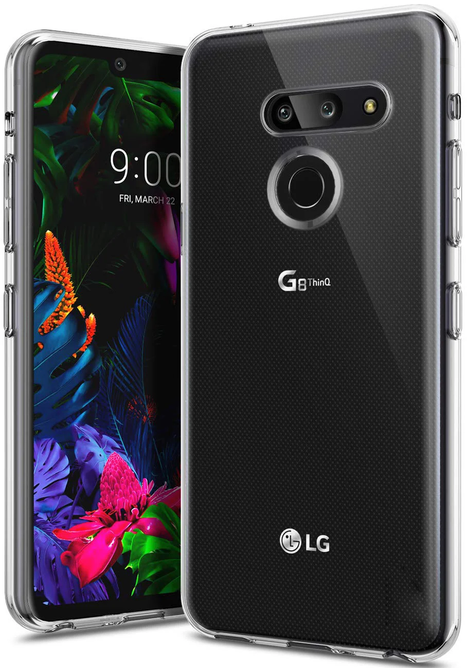 Ультратонкий Прозрачный чехол для LG G8 мягкий силиконовый защитный прозрачный из