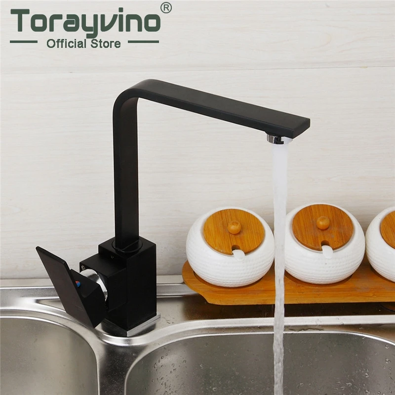 

Kitchen Basin Faucet special design Oil Rubbed Bronze Space Aluminium Metal Materials Single Handle Deck Mounted Mixer Faucet