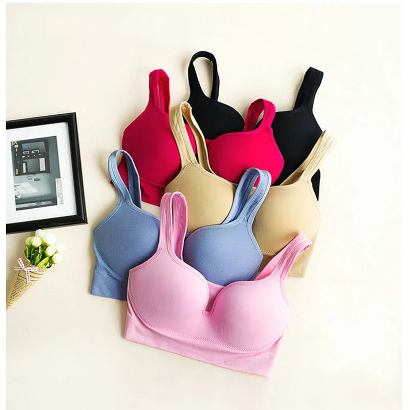 New Women's fine Bras smooth 3D comfortable breathable no steel ring