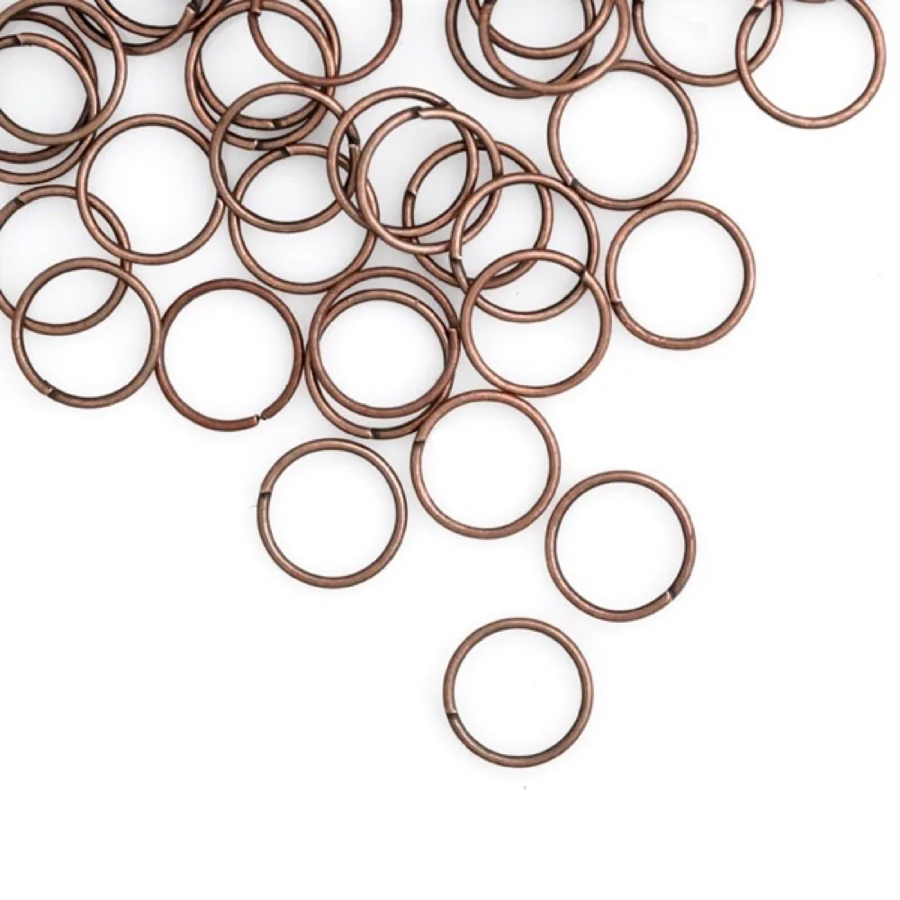 

300pcs/lot 9x9x0.7mm Iron 4 Colors Round Open Jump Rings Hoop Key Rings Making DIY Bracelet Jewelry JR0220