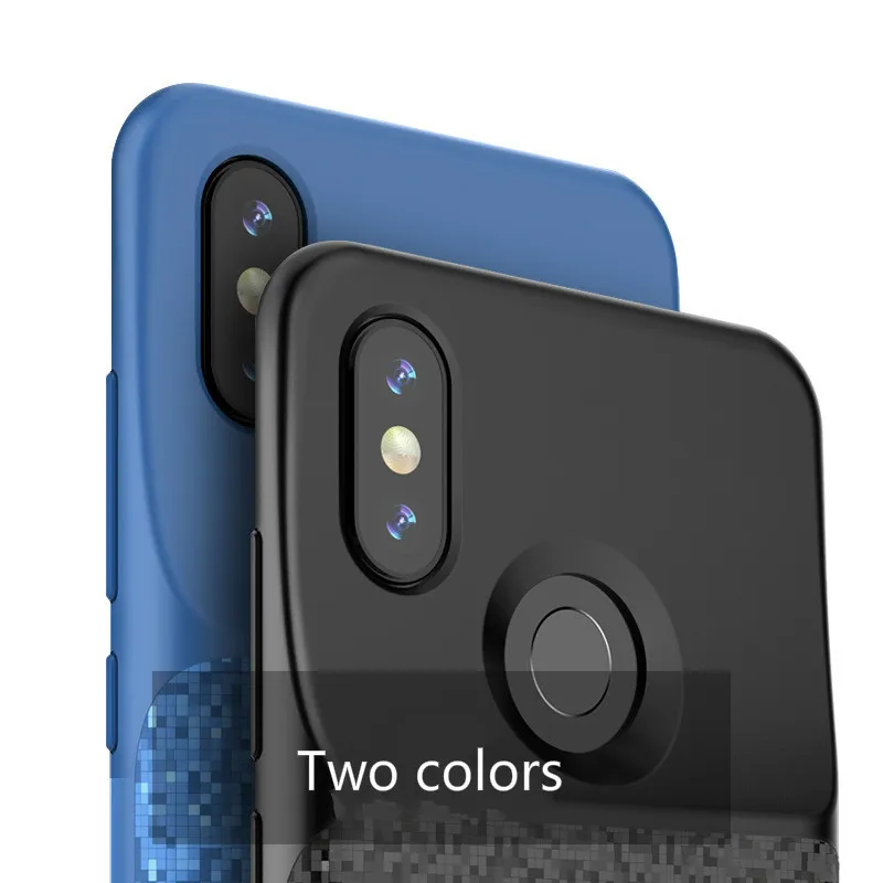 

Battery Charger Cases For Xiaomi Redmi Note 7 External Portable Power Bank Charging Silicone For Redmi Note 7 Pro 4700mah