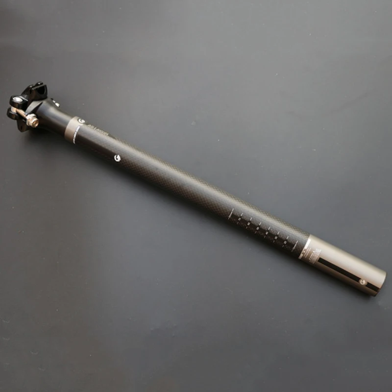 Buy 2016 New Bicycle Seat Post Full Carbon Fibre Mountain Road Bike Seatpost