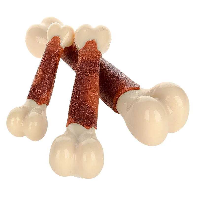 Игрушка для собак HOOPET интерактивная игрушка для щенков жевательные кости игрушки резиновые тренировочные принадлежности