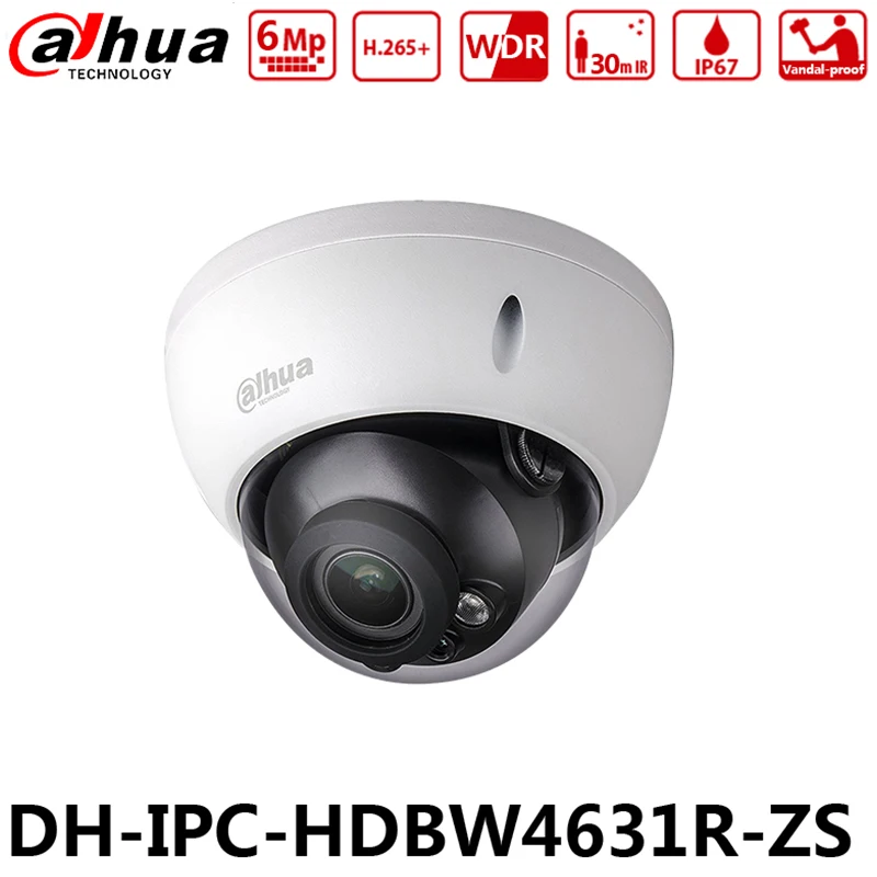 

10Pcs/Lot Dahua IPC-HDBW4631R-ZS SD Card POE Camera 2.7-13.5mm Motorized Lens Replace IPC-HDBW4433R-ZS DHL EXPRESS SHIP