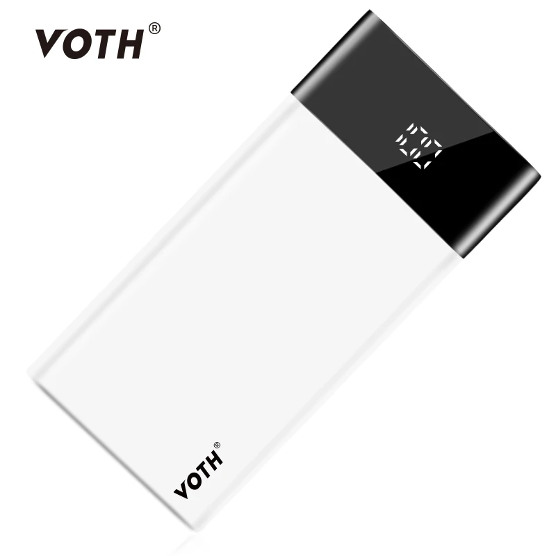 

Voth 20000 mAh Power Bank PD2.0 LCD Quick Charge 3.0 Two way quick charge 3 USB Power Bank External Battery for Macbook Laptop