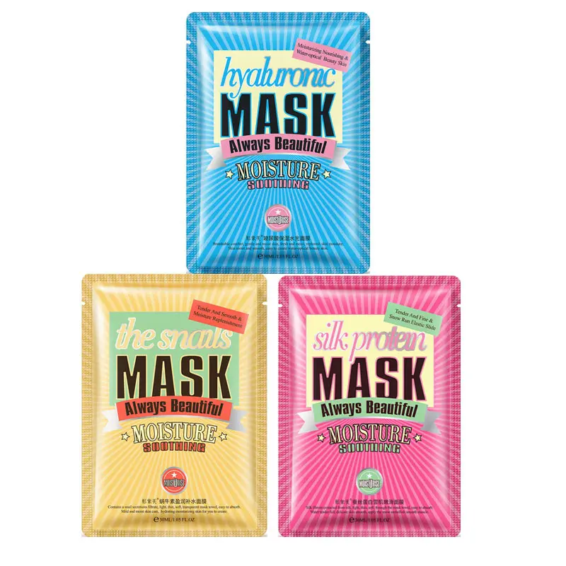 12 шт. Смешанная маска для лица растение snai hyaluronic acidl экстракция увлажняющая отбеливающая Антивозрастная маска для лица корейский макияж