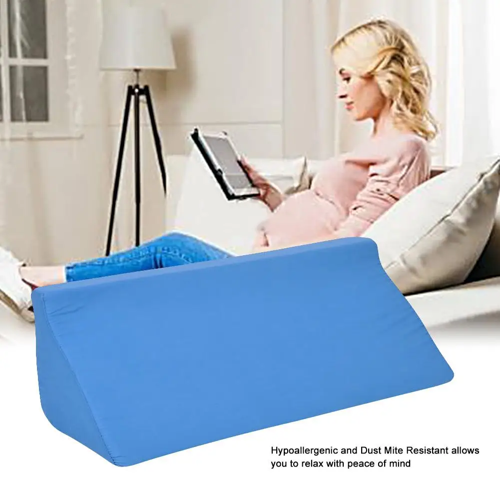 

NEW Triangular Pad Pillow R Type Side Body Cushion High Density Sponge Mat #4O