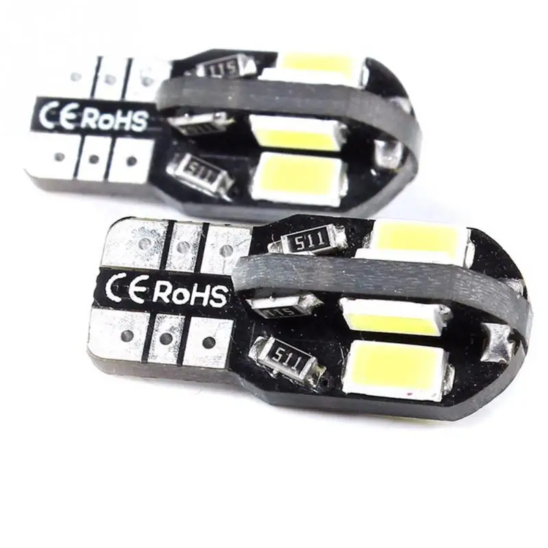 

4pcs/Lot Canbus T10 8smd 5630 5730 LED car Light T10 W5W 194 SMD Led Bulb Easy to install #LM45