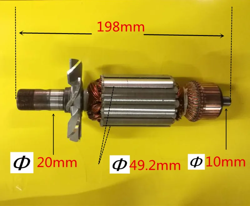 AC220-240V ротора Двигатели для автомобиля Двигатель арматура Замена для Makita 3600 H Ротор Арматура