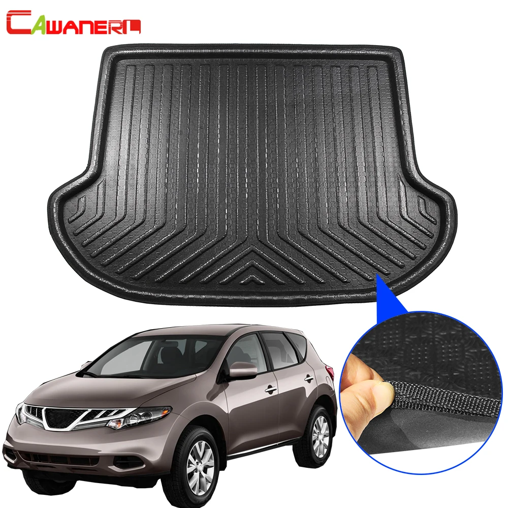 

Cawanerl Car Trunk Mat Tray Boot Liner Rear Cargo Floor Carpet Mud Kick Pad For Nissan Murano Z51 2009 2010 2011 2012 2013 2014