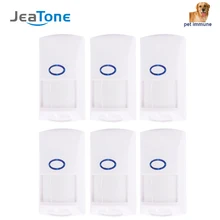 JeaTone 433Mhz инфракрасный датчик PIR анти-ПЭТ, защищенный беспроводной датчик движения для GSM wifi домашней системы безопасности, комплект сигнализации