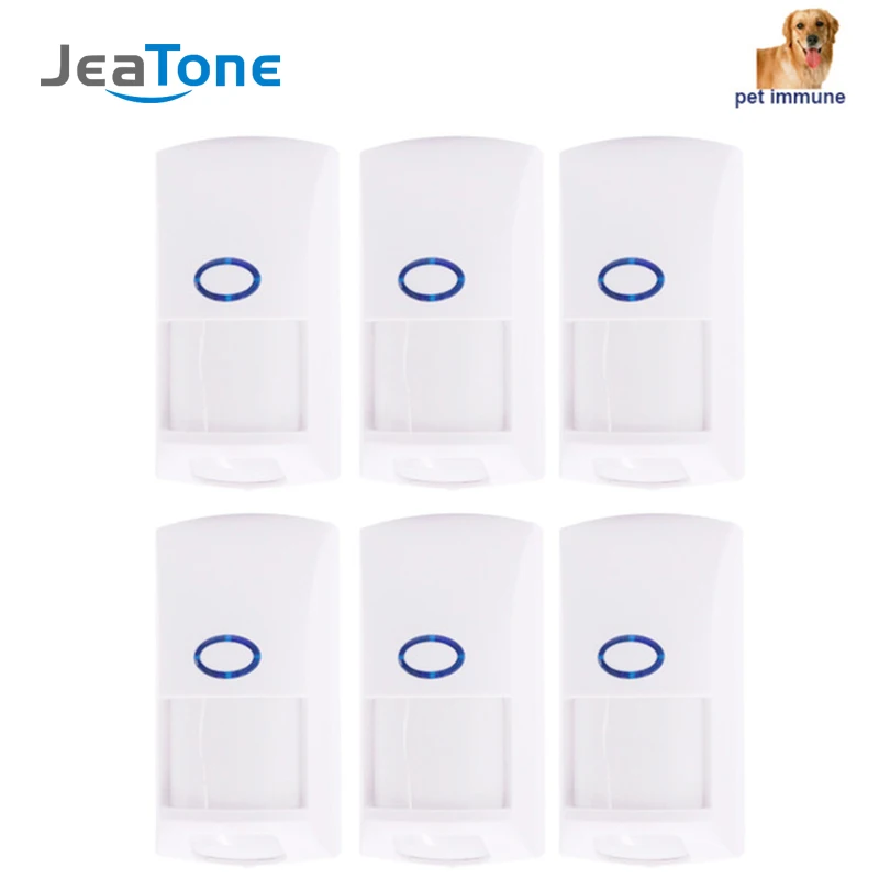 JeaTone 433Mhz PIR sensor infrared anti pet immune wireless motion alarm sensor for GSM WIFI home security system alarm kit JeaTone 433Mhz PIR sensor infrared anti pet immune wireless motion alarm sensor for GSM WIFI home security system alarm kit