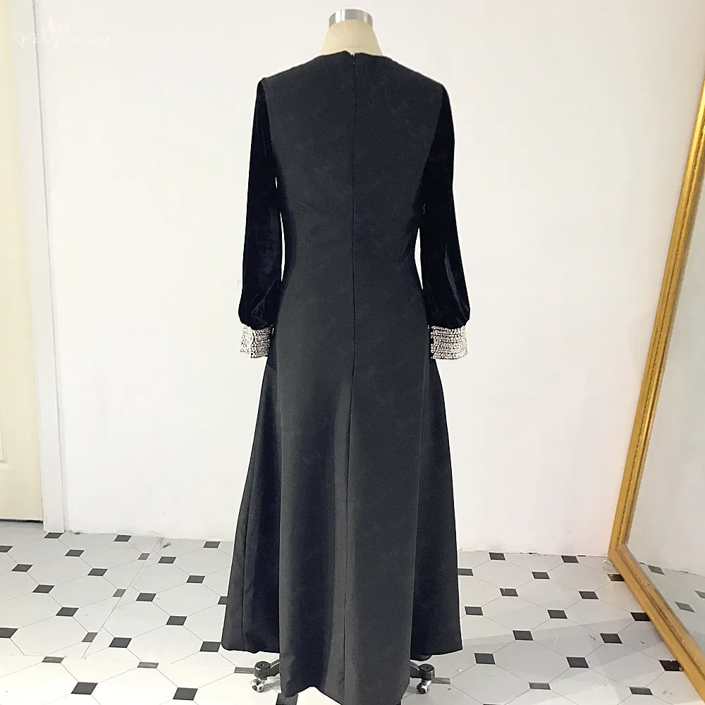 RSE889 black formal dress (3)