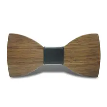 Твердый натуральный деревянный галстук-бабочка, галстук для мужчин и женщин, крутой свадебный бизнес, вечерние банкетные галстуки-бабочки из искусственной кожи