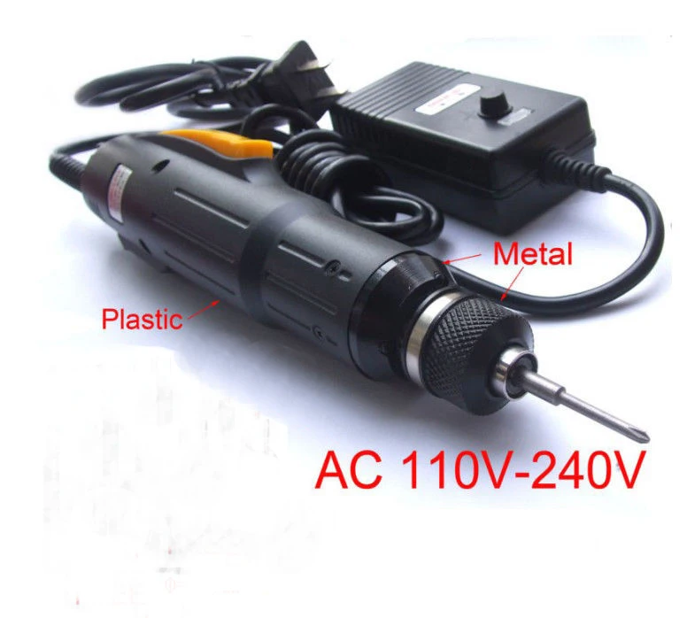 Good Product  1 Sets DS-2801 AC 110V or 220V Electric Screwdriver + FREE 2 Screwdriver PLUG