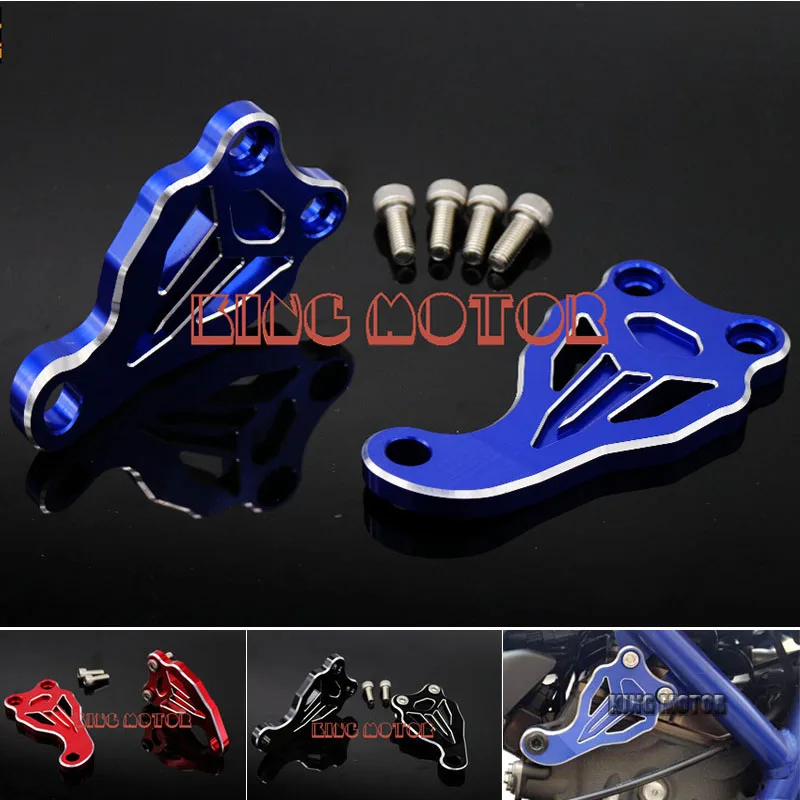 

Hot Sale For YAMAHA MT-07 FZ-07 2014-2016 Motorcycle Fixed Frame and Engine Mounting Bracket Slider Cover Blue