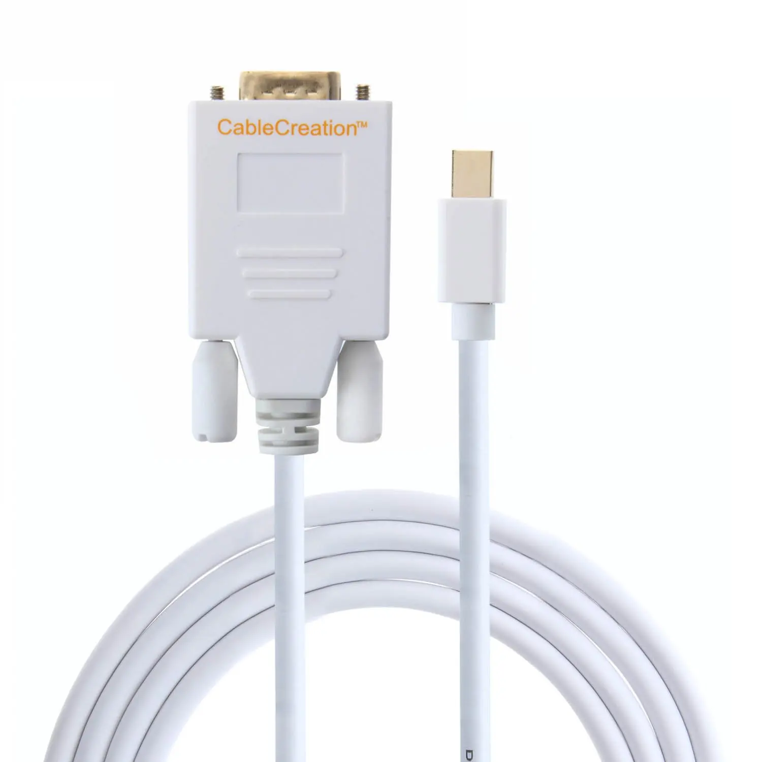 Кабель Mini DP к VGA адаптер jorinmini DisplayPort (Thunderbolt 2) совместимый с MacBook Pro/Air Microsoft Surface