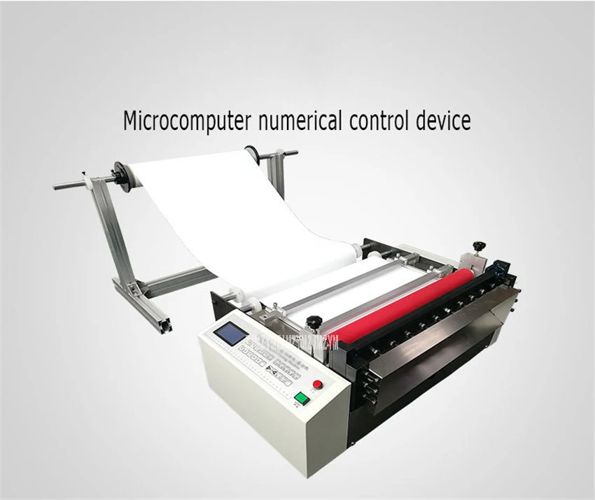 HZD-1200 600 Вт Максимальная ширина 120 см автоматический электрический триммер для бумаги фиксированная длина режущая машина ткань пленка фильтр резак для бумаги