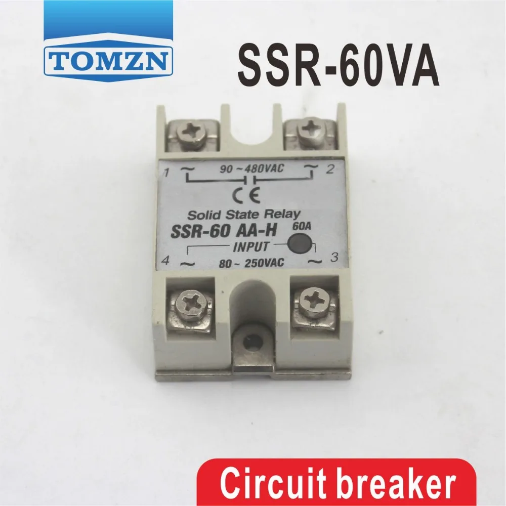 

60VA SSR input 470KO/2W load 24-380V Voltage regulater Single-phase Solid state regaly
