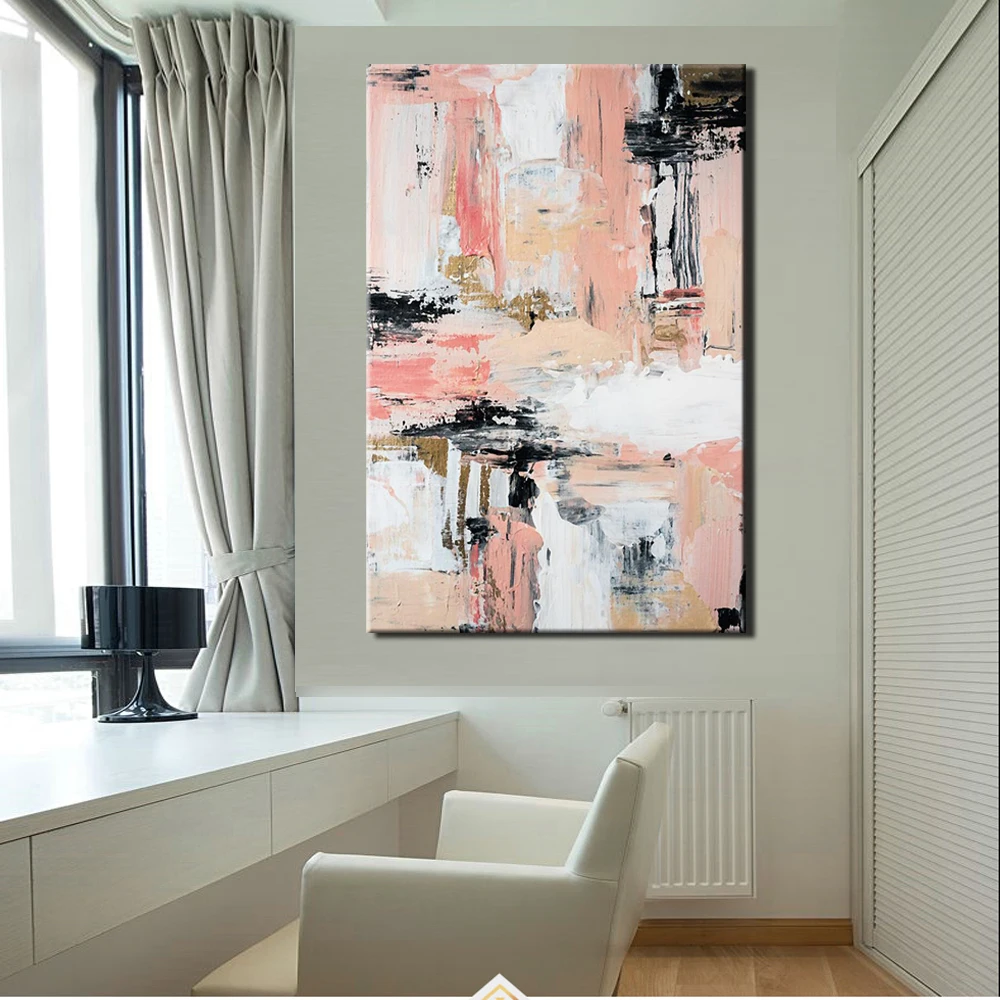 

Canvas Prints Wall Decor, Modern Abstract Art Poster Prints on Canvas Colorful Picture For Living Room Wall Decoration No Frame