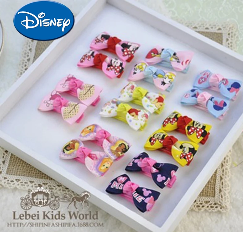 

2019 Girls Fabric Bow Knot Hairpins Children's Doll Accessories Cute Princess Girl Gift Hairpin