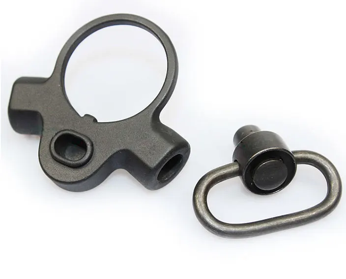 

QD Sling Mount Adapter Dual Side swivel Push Botton For Airsoft M4 GBB 37-0005