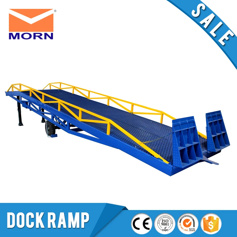 6t loading ramp mobile hydraulic ramp Truck container warehouse used mobile loading ramp new