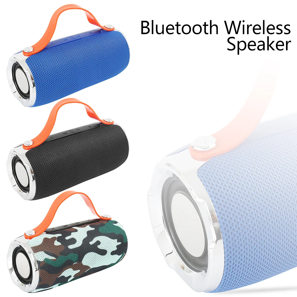 Wireless Bluetooth Speaker Column Stereo Subwoofer Loudspeaker Waterproof Portable Speaker TF Built-in Mic Bass FM MP3 Sound Box Wireless Bluetooth Speaker Column Stereo Subwoofer Loudspeaker Waterproof Portable Speaker TF Built-in Mic Bass FM MP3 Sound Box