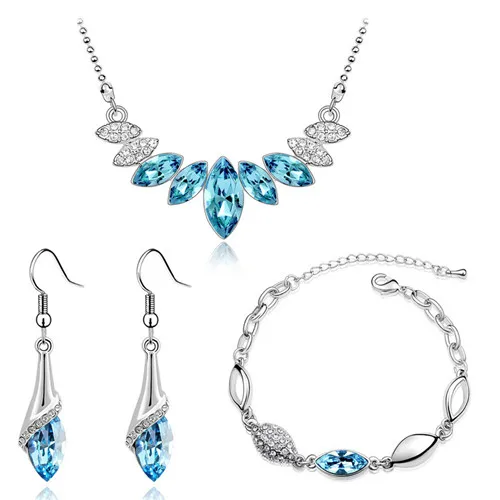 tiger totem Free Shipping bracelet necklace earrings Wedding Bridal party colorAustrian Crystal water drop Pendant Jewelry sets tiger totem Free Shipping bracelet necklace earrings Wedding Bridal party colorAustrian Crystal water drop Pendant Jewelry sets