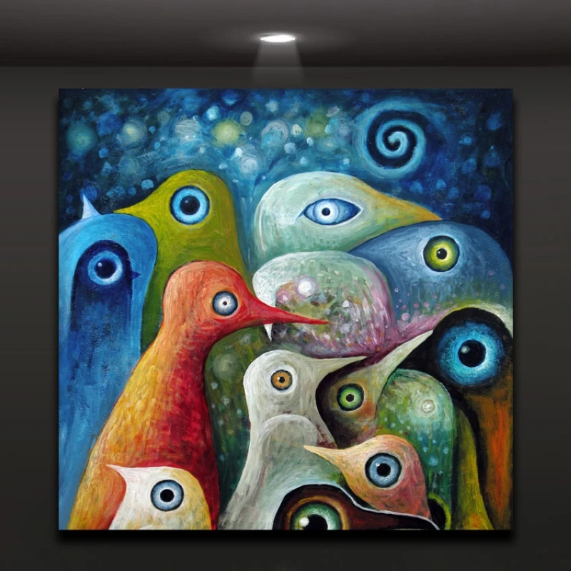 birds paintings