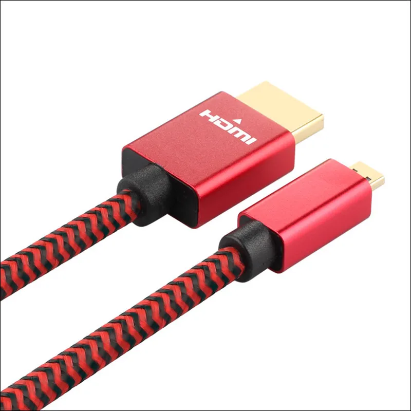 2 0 Версия HDMI к Micro кабель 4K 60Hz линия Male для PS3 телефона планшета HDTV камеры HD адаптер