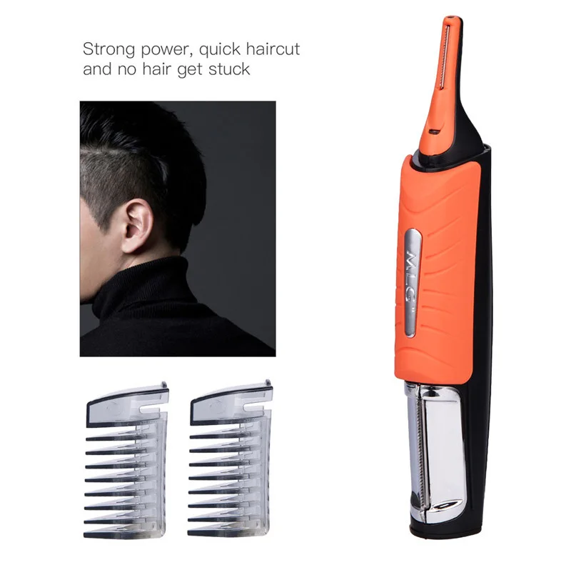 Máquina de barbear elétrica de cabelo facial