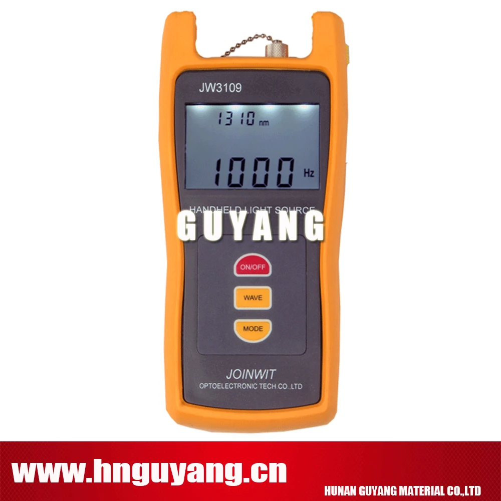 

JW3109 SM&MM 4 Wavelength 850/1300/1310/1550nm Handheld Fiber Optical Light Source