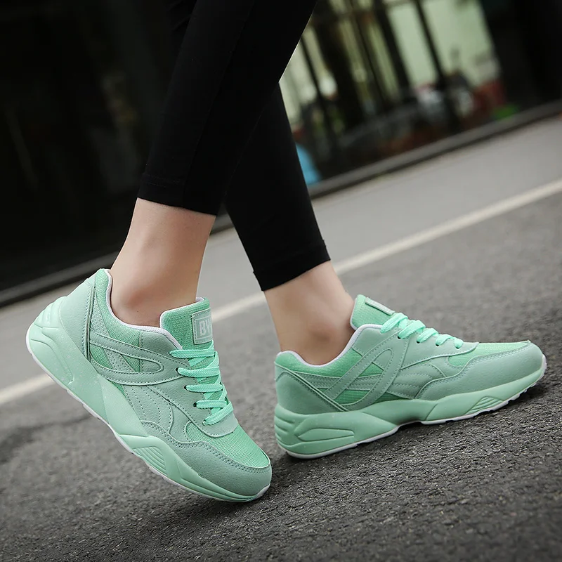 Women Sneakers Casual Shoes 2018 Brand New Breathable Low Top Tenis Sport Shoes Women Trainers Sapatilha Baskets Femme XZ47 (26)