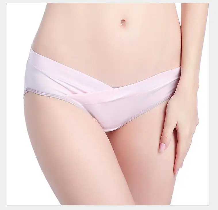 

Pregnant Panties Maternity knickers intimate Women Clothes Cotton Women's Shorts Adjust V Type Pregnancy Period Underwear