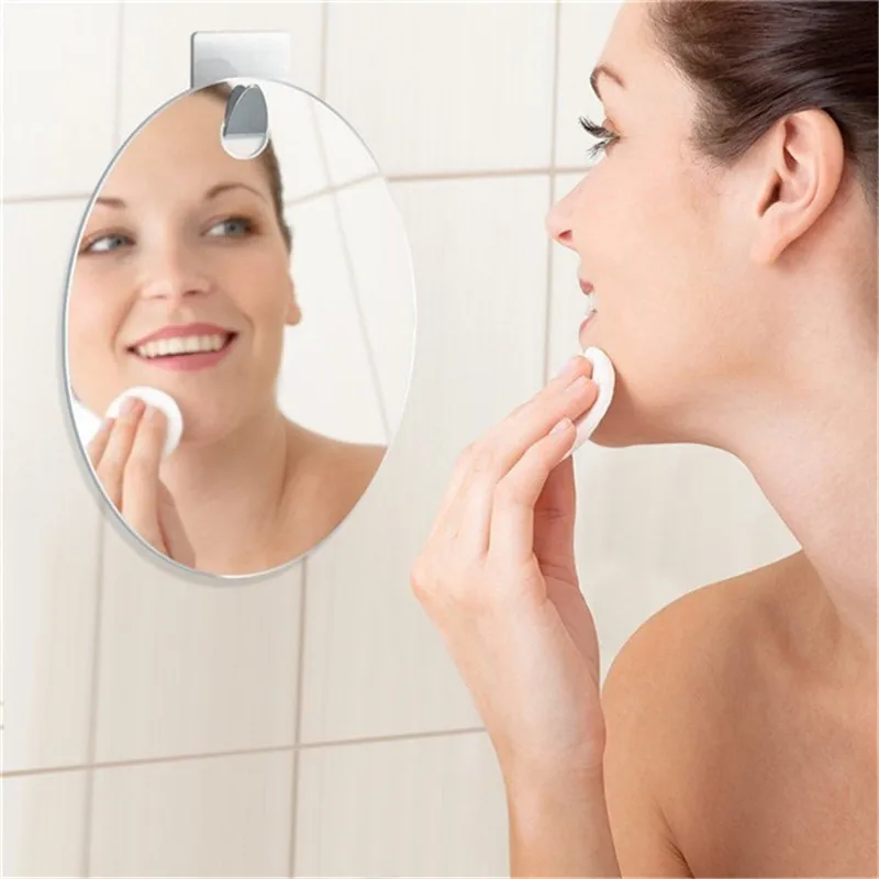 

[ Fly Eagle ] Fogless SHAVING Shower Mirror HIGHEST RATED Incl Hook BATHROOM Anti-Fog Women