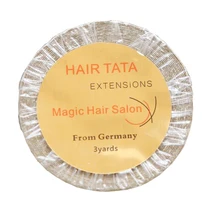 3-4 моли долгое время доказательство воды лента супер качество голубая лента для волос ленты для волос TATA расширение