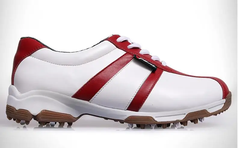 Высокое качество! PGM/обувь для гольфа; женские запатентованные кроссовки из воловьей кожи; Нескользящая дышащая Спортивная обувь;